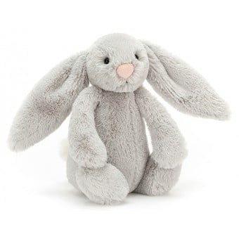 Jellycat - Bashful Silver Bunny (Small 18cm) 