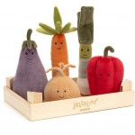 Jellycat - Vivacious Vegetable Beetroot 活潑蔬菜紅菜頭 - Jellycat - BabyOnline HK