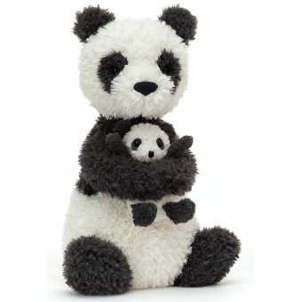 Jellycat - Huddles Panda 熊貓媽媽寶寶