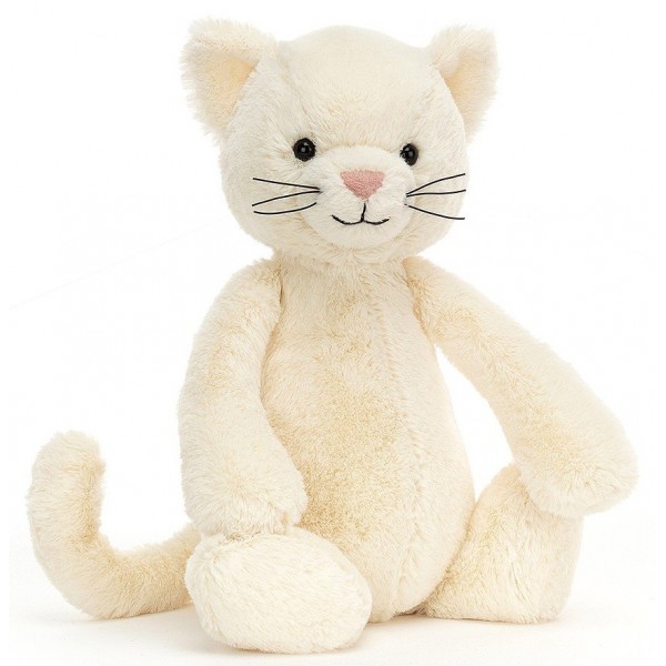 Jellycat - Bashful Cream Kitten (Medium 31cm) - Jellycat - BabyOnline HK