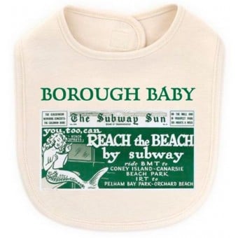 有機棉口水肩 - Borough Baby