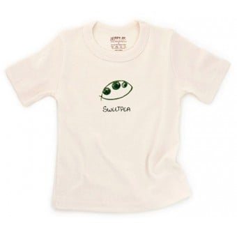 有機棉短袖T-恤 - 甜豆 (4歲)