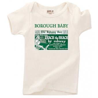 有機棉短袖T-恤 - Borough Baby (12-18個月)