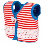 Konfidence Original Swim Jacket - Red Stripe Ruffle (4-5 years) - Konfidence - BabyOnline HK