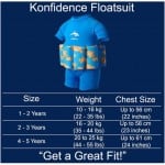 Konfidence 游泳連身浮衣 - 海馬和朋友 (1-2歲) - Konfidence - BabyOnline HK