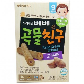 Baby Finger Biscuit - Sweet Potato 5g x 8 (9m+)
