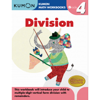 Kumon - Math Workbook - Division (Grade 4)