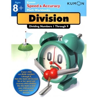Kumon - Speed & Accuracy Math Workbook - Division (Age 8+)