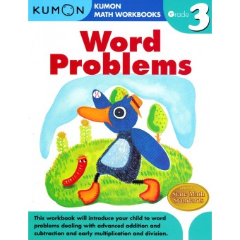 Kumon - Math Workbook - Word Problems (Grade 3)