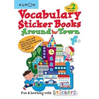 Kumon - Vocabulary Sticker Books – Around Town