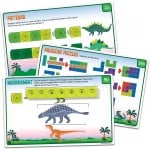 MathLink Cubes - Kindergarten Activity Set - Dino Time! - Learning Resources - BabyOnline HK
