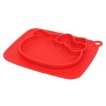 Hello Kitty - Silicone Placemat (Red) - Lilfant - BabyOnline HK