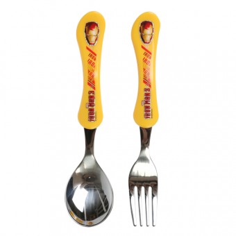 Marvel Ironman 3 - Spoon & Fork Set