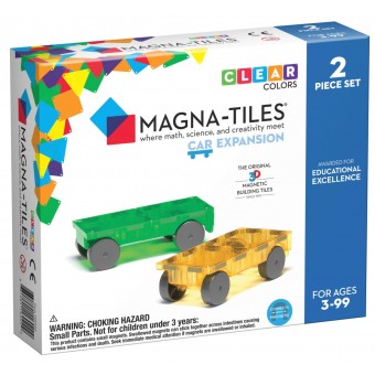 Magna-Tiles - Cars 2-Piece Expansion Set