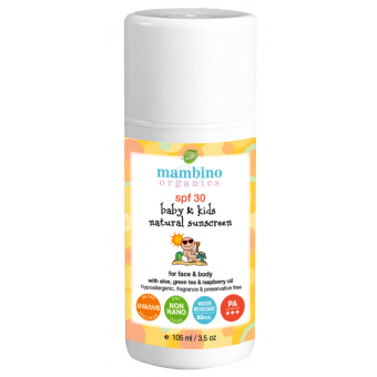 SPF30 Baby & Kids Natural Sunscreen 105ml