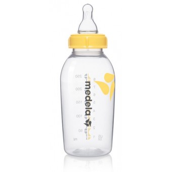 Breastmilk Bottle 250ml (8oz) with M Size Teat