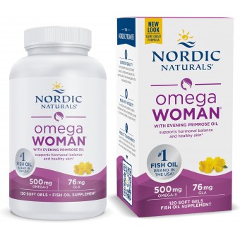 Nordic Naturals - Omega Woman - 歐米加3 + 月見草油 (120軟膠囊)