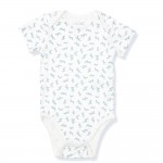 竹纖維嬰兒短袖衣 (3件裝) - 藍色 - NotTooBig - BabyOnline HK
