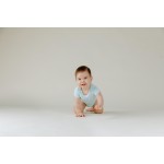 Bamboo Baby Bodysuits (3pcs) - Blue - NotTooBig - BabyOnline HK