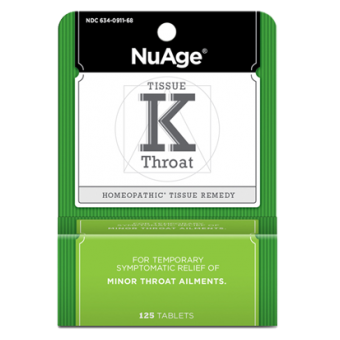 Tissue K Throat (125 tablets)