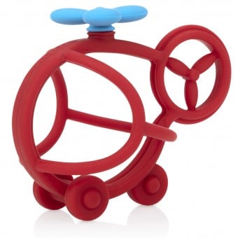 Chewy Chums Soothing Teether - Red Helicopter