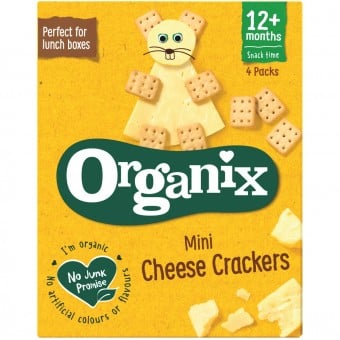 Organic Mini Cheese Crackers (4 x 20g)