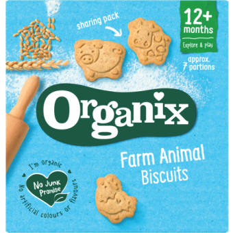 Organic Animal Biscuits 100g