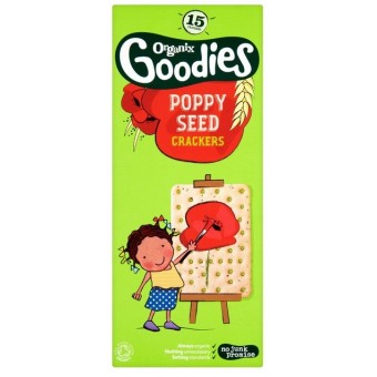 Organic Crackers (Poppy Seed) 115g 
