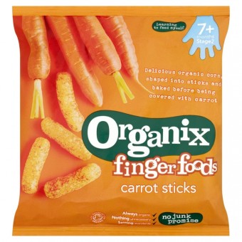 Organic Carrot Sticks 20g 