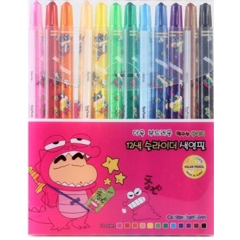 Crayon Shinchan - Korean Crayons (12 colors)