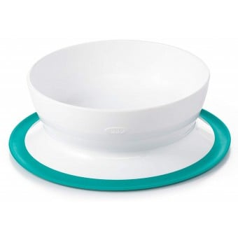 OXO Tot 吸盤碗 - 藍綠色