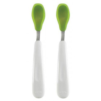 OXO Tot Feeding Spoon Set (2 pcs) - Green