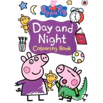 Peppa Pig - Day And Night Colouring Book