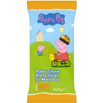 Peppa Pig - 芝士麵包條 (5 包裝)