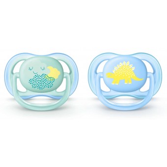 Ultra Air Design Baby Soother (0 - 6m) - Blue