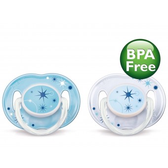 Night Glow Baby Soother BPA Free (0 - 6m)