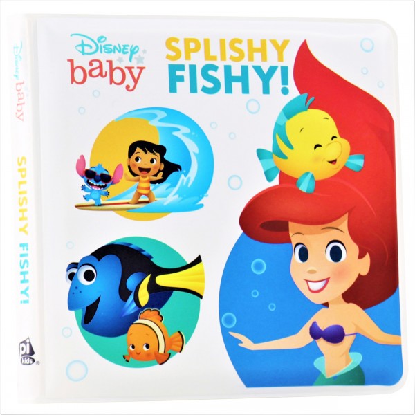 Disney Baby Bath Book - Splishy Fishy! - Pi kids - BabyOnline HK