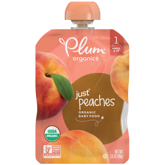 Organic Just Peaches 99g