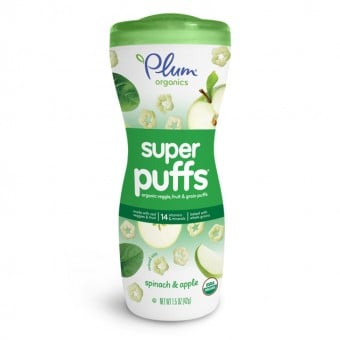 Organic Super Puffs – Super Green (Spinach & Apple)