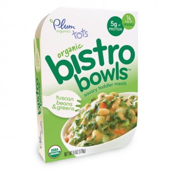 Organic Bistro Bowls - Tuscan Beans & Greens 170g