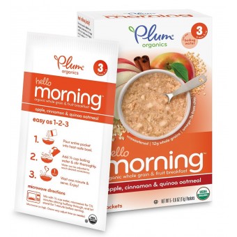 Hello Morning - Apple, Cinnamon & Quinoa Oatmeal (5 packets)