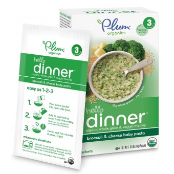 Hello Dinner - Broccoli & Cheese Baby Pasta (5 packets)