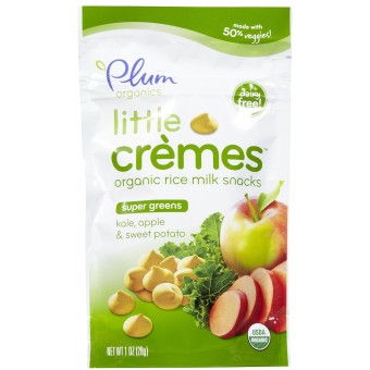 Little Cremes - Organic Rice Milk Snacks (Super Greens)