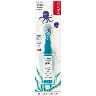Totz Toothbrush (18m+) - Light Blue Sparkle