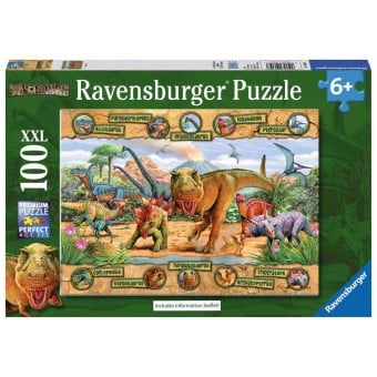 100 XXL Puzzle - Dinosaurs