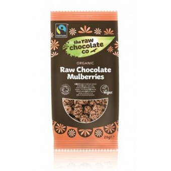 Organic Raw Chocolate Mulberries 28g