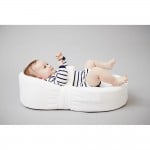 Cocoonababy Nest (with fitted sheet) - Fleur de coton (White) - Red Castle - BabyOnline HK