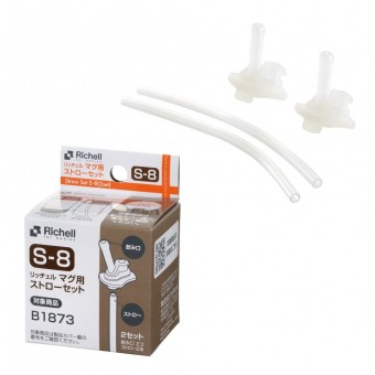 2 Way Stainless Steel Slim Bottle Straw Set S-8 (2 sets)