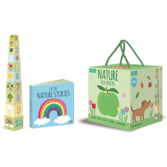 Eco-Blocks - Stacking Tower & Book - Nature