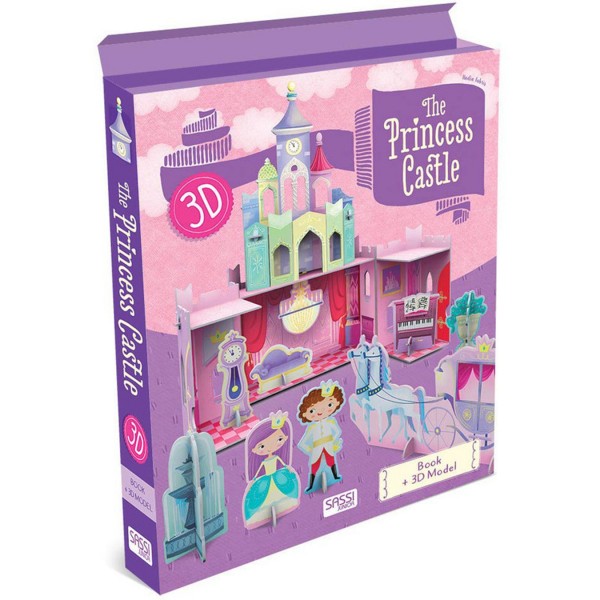 3D Model + Book - The Princess Castle - Sassi Junior - BabyOnline HK